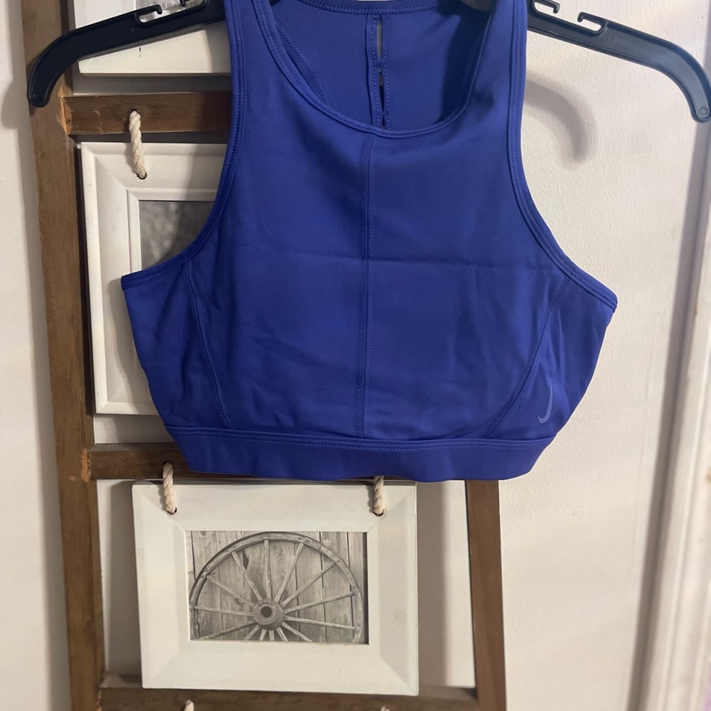 Nike Women's Blue Sports Top